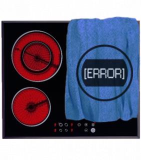 На дисплее код ошибки : варочная панель FAGOR